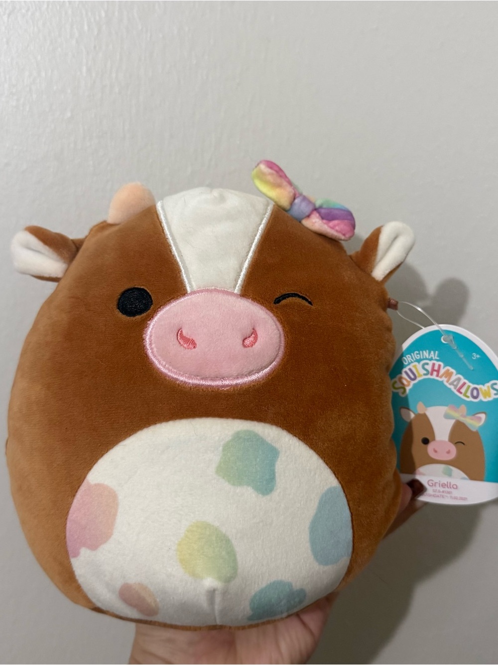 Squishmallow Cow Griella